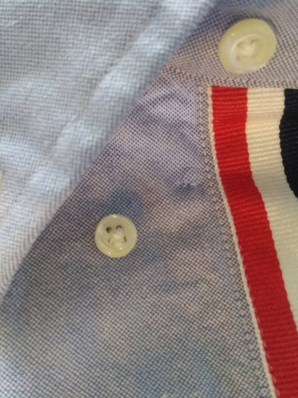 New Thom Browne White Oxford Cloth Button Down Size TB1 - Picture 11 of 11